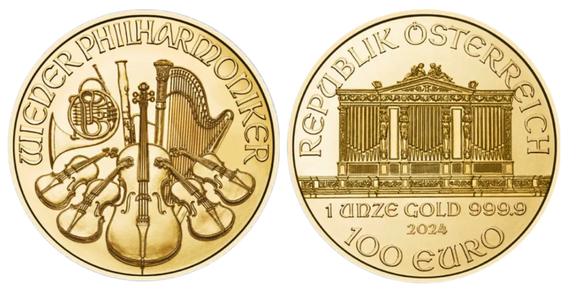 Zlatá investičná minca Wiener Philharmoniker 1 Oz | ZFP Gold